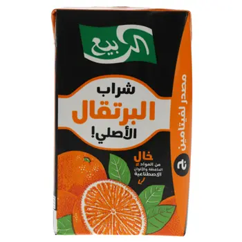 Al Rabie Drink Orange 250Ml