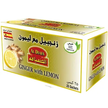 الضيافة شاي أعشاب الزنجبيل مع الليمون اكياس 1.6 جرام 25x حبة