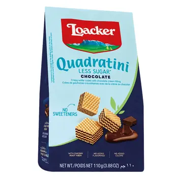 لواكر كوادراتيني شوكولاتة سكر منخفض 110 جرام