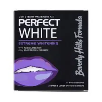 بيرفكت وايت طقم التبييض 2 في 1 تبييض فائق 14قطعة