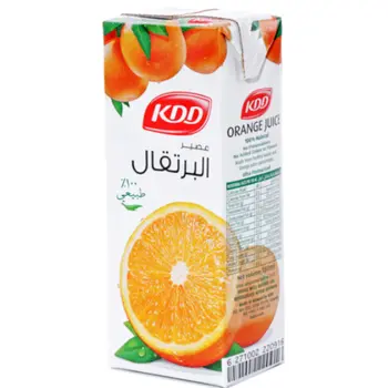 KDD 100% Natural Orange Juice 180ml