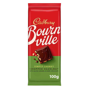 Cadbury Bournville Hazelnut Chocolate 100g