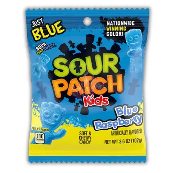 Sour Patch Kids Blue Raspberry Candy 130g