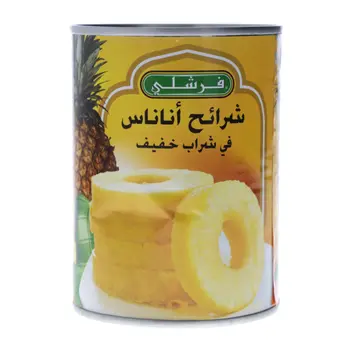 فرشلي شرائح الاناناس المقطعة 565 جرام