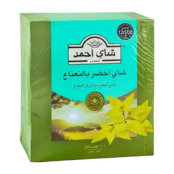 شاي احمد – شاي أخضر بالنعناع فاخر 100كيس