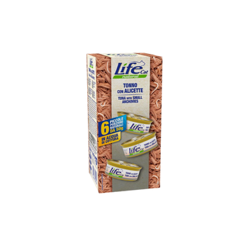 Life Cat Natural Tuna Wet Cat Food 6x50g