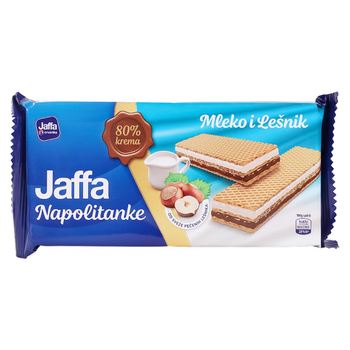 Jaffa Milk & Hazelnut Napolitanke Wafers 187g