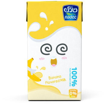 Nadec Uht Banana Milk 125 Ml