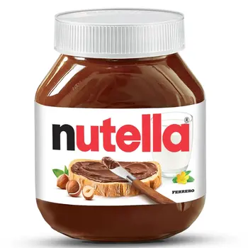 نوتيلا سبريد شوكولاتة بالبندق للإفطار برطمان 750جرام