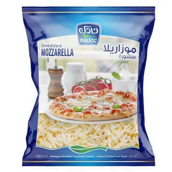 Nadec Mozzarella Shredded Cheese 200g