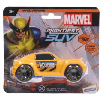 Marvel Wolverine Yellow SUV Figure