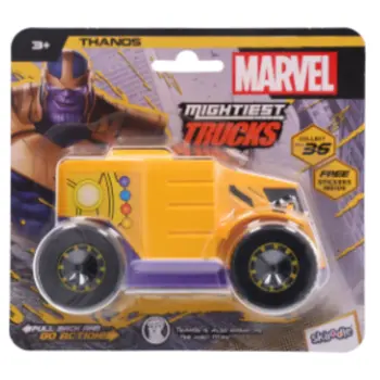 Mightiest Trucks Thanos Yellow Toy
