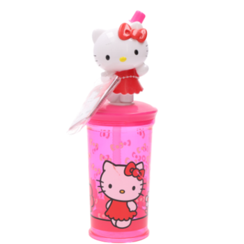 ريلكون كوب هيلو كيتي مع مشروب وحلوى 10جرام