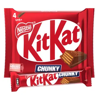 Nestle KitKat Chunky Chocolate 4x46g