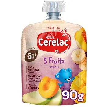 سيريلاك مهروس 6 فواكه 90جرام