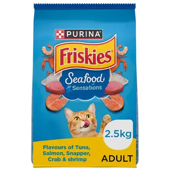 Purina Friskies Seafood Sensation Cat Food 2.5kg