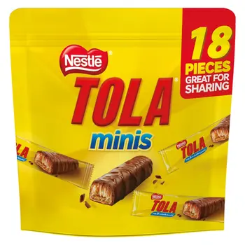 Nestle Tola Chocolate & Caramel Wafer Pieces 20x15.5g