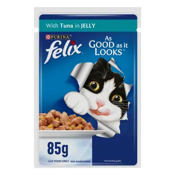 Purina Felix Tuna Cat Food in Jelly 85g