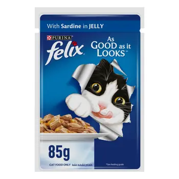 Purina Felix Sardine Adult Cat Food 85g