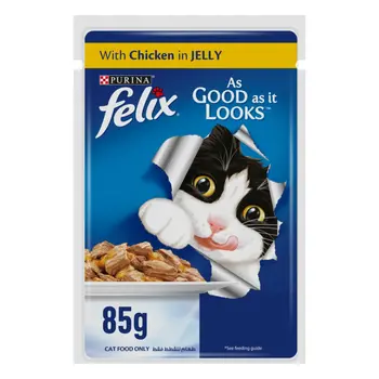 Felix Chicken in Jelly Cat Food 85g
