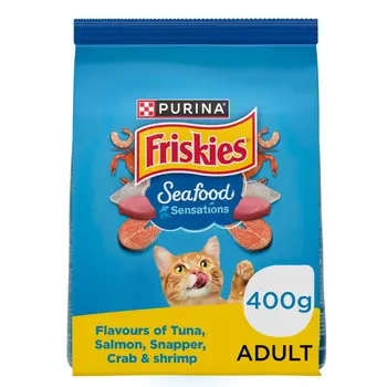 Purina Friskies Seafood Sensations Cat Food 400g