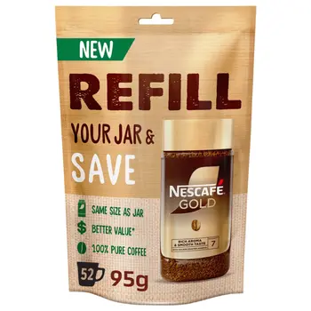 Nescafe Gold Coffee Refill Pouch 95g