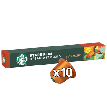 Starbucks Breakfast Blend Medium Roast Coffee Capsules 12x56g