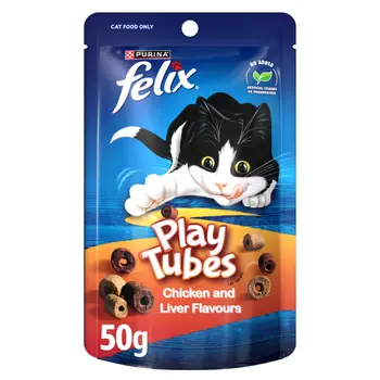 Purina Felix Chicken & Liver Cat Treats 50g
