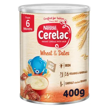 Nestlé Cerelac Wheat & Dates Infant Cereal 400g