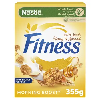 Nestlé Fitness Honey & Almond Cereal 355g