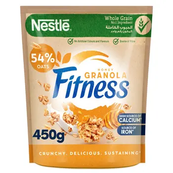 Nestle Fitness Honey Granola Cereal 450g