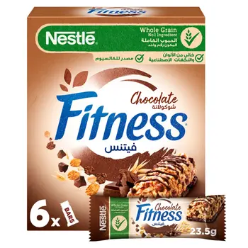 Nestle Fitness Chocolate Cereal Bar 6x23.5g