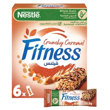 Nestle Fitness Caramel Oats Bar 6x23.5g