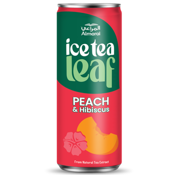 المراعي ليف ايس تي  خوخ وكركديه 240مل