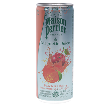 بيرييه عصير خوخ وكرز فوار 250مل