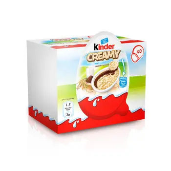 Kinder Creamy Milky & Crunchy Bars 5x19g
