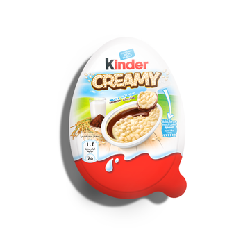 Kinder Creamy Milky & Crunchy with Crispy Rice 19g