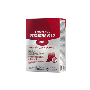 Limitless Vitamin B12 Oral Dispersible Films 30Pieces