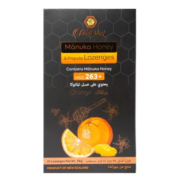 Wellmiel Manuka Loz. Orange 22Tablets
