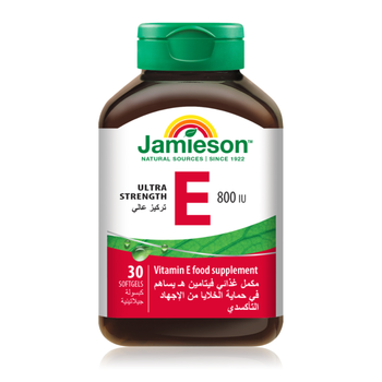Jamieson Vitamin E 800 Iu, 30Capsules