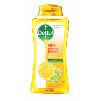 ديتول جل إستحمام برائحة الليمون وزهرة البرتقال 250 مل
