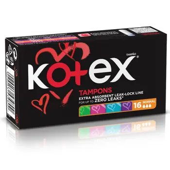 Kotex Tampons Normal 16Pieces