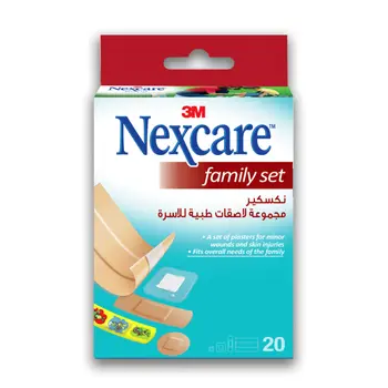 Nexcare Family Set Plasters 20 Pieces