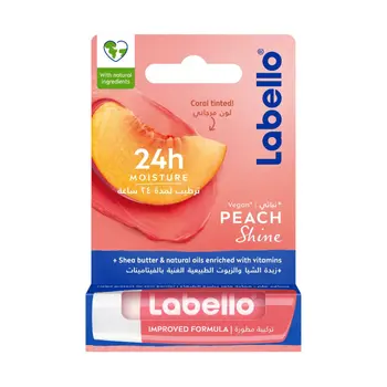 لابيلو مرطب شفاه بخلاصة الخوخ خالي من الزيوت المعدنية 4.8جرام