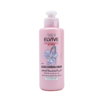 L'Oréal Paris Elvive  Glycolic Gloss Detangling Cream For Dull Hair 200Ml