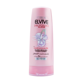 لوريال باريس بلسم الفيف جليكوليك جلوس مثبت اللمعان للشعر الباهت 360مل