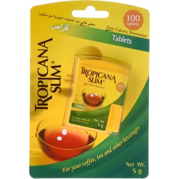 Tropicana Slim Stevia Sweetener Tablets 300 Count