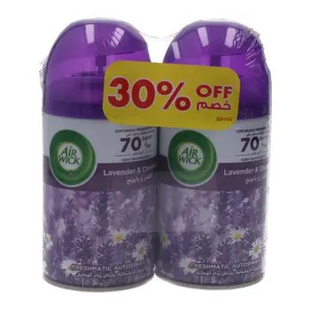 Airwick Freshmatic Lavender & Chamomile Refill 2x250ml