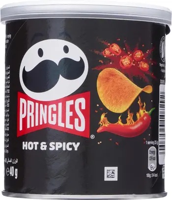 Pringles Hot & Spicy Chips 40g
