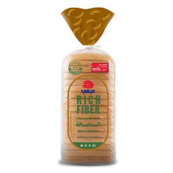 Herfy Rich Fiber Bran Sliced Bread 600g